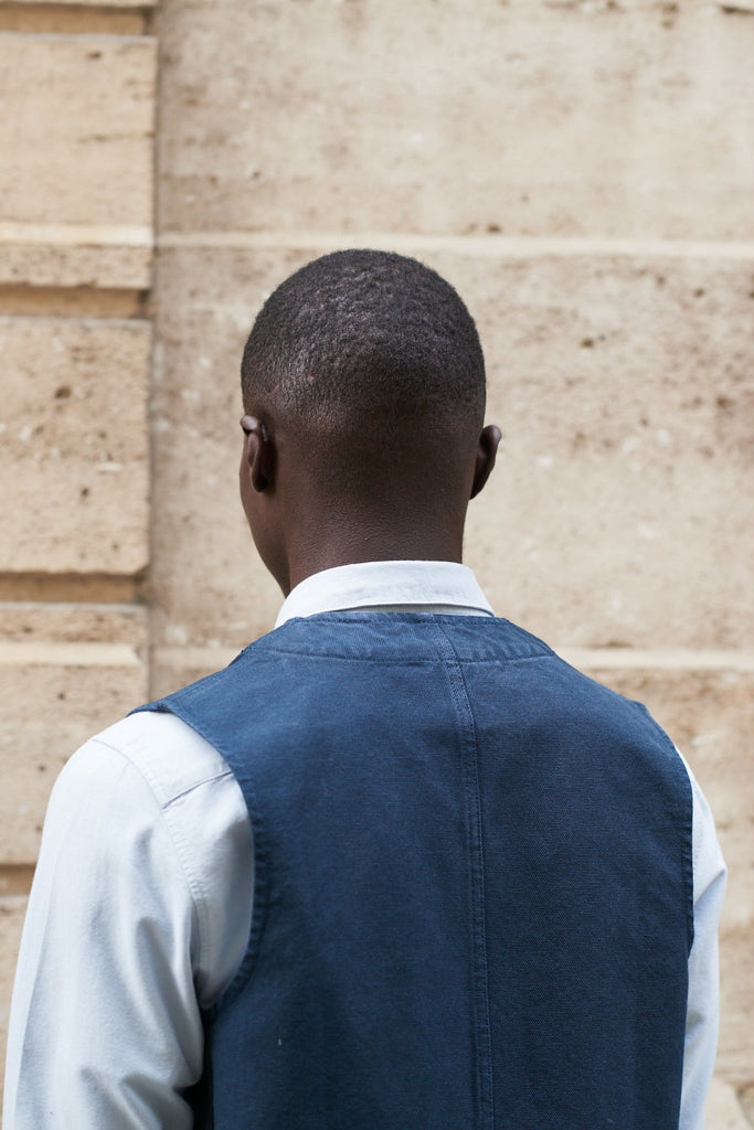 Gilet Daniel Canvas - Navy