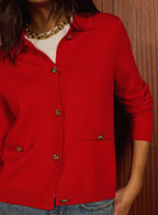 Gilet Melba - Rouge