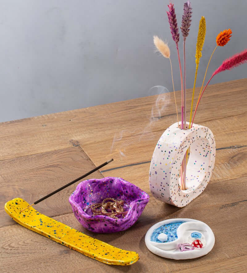Kit De Poterie Maison - Peintures Au Choix