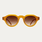 Lunettes De Soleil Grace.B - Orange - Mixte