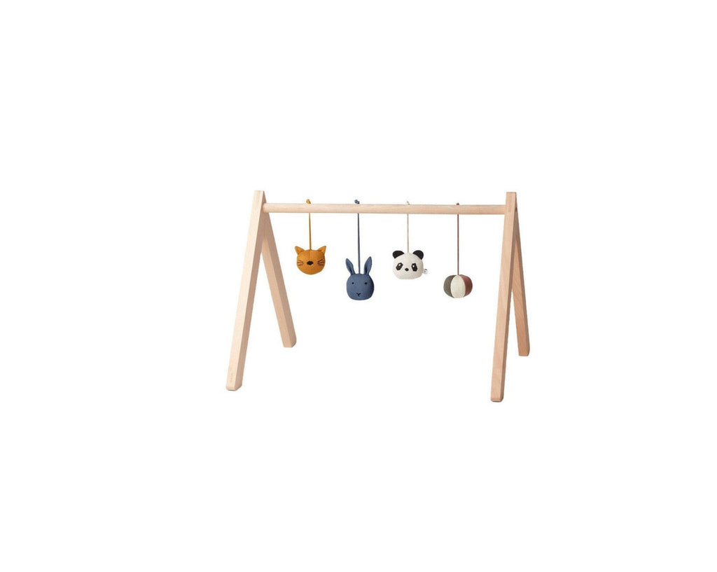 Liewood - Animaux En Tricot Pour Bébé Play Gym Grace - Blue Mix