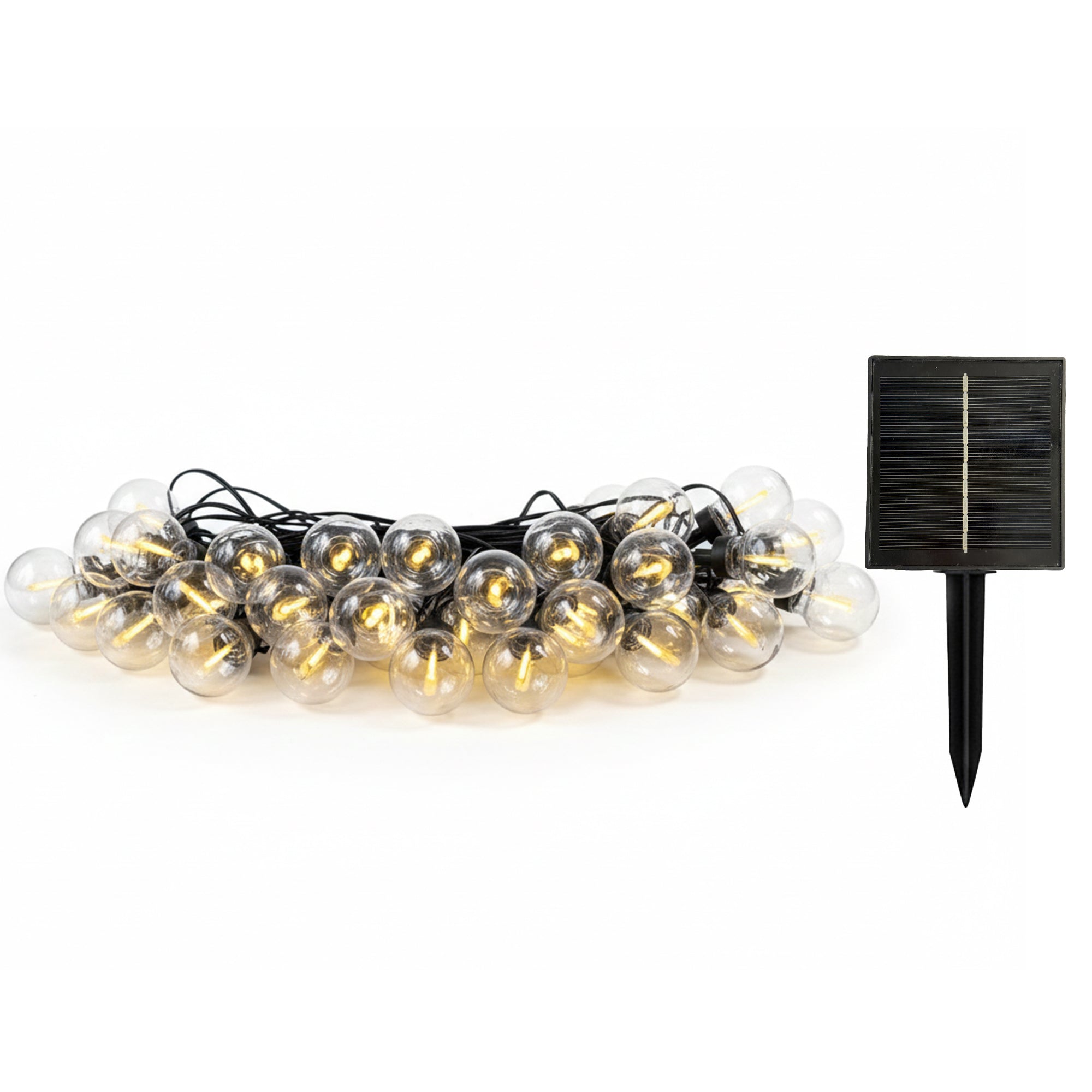 Besty - Guirlande Solaire - Plastique - Transparent