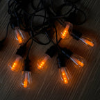 Flame - Guirlande Solaire - Plastique - Transparent