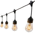 Mafy - Guirlande Solaire Hybride - Pvc - Noir