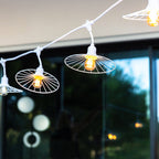 Chic - Guirlande Filaire E27 - Acier - Blanc