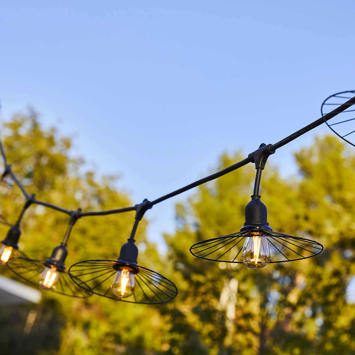 Guirlande Fiaire E27 - Chic Cage Light Connectable