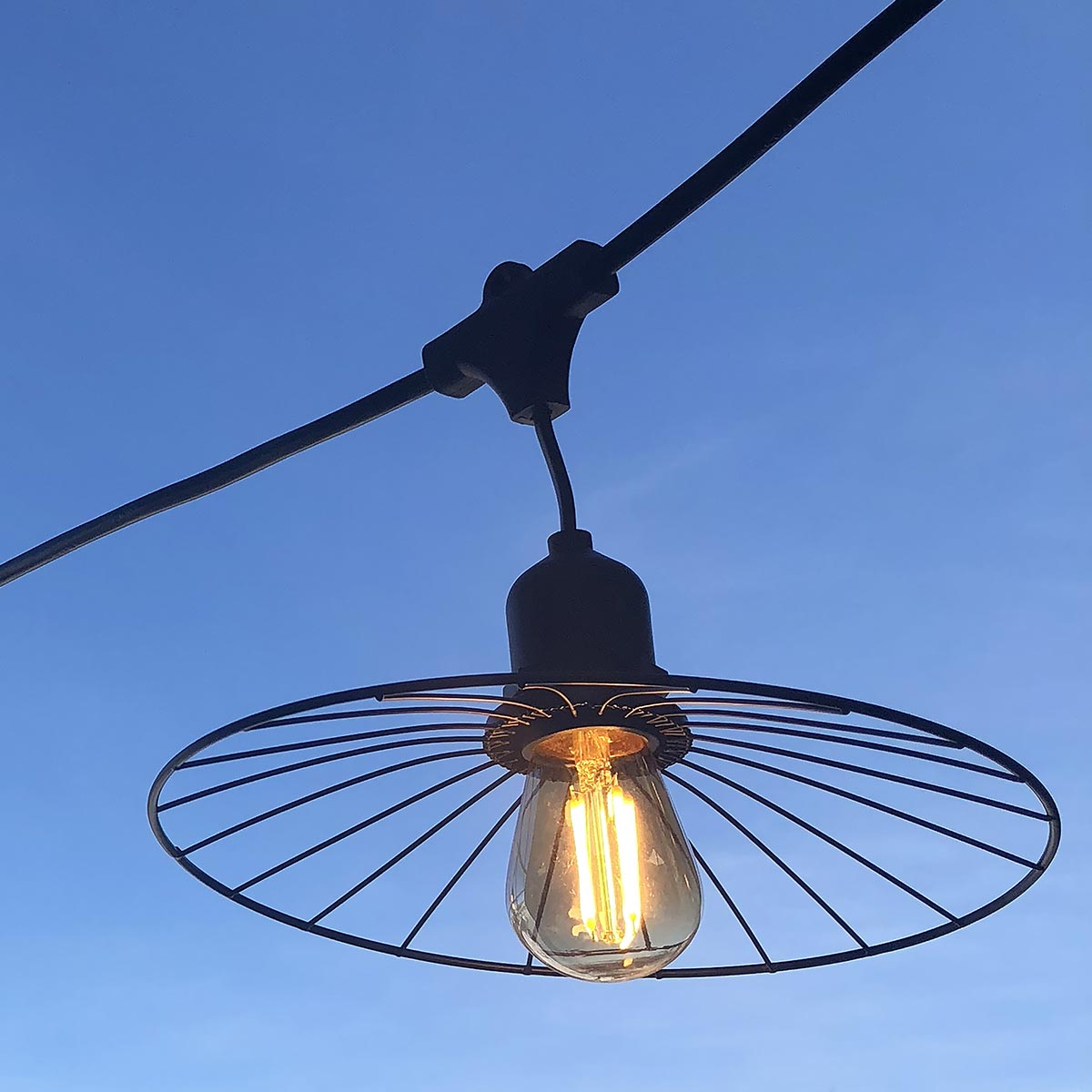 Guirlande Fiaire E27 - Chic Cage Light Connectable