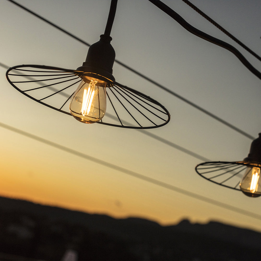 Guirlande Fiaire E27 - Chic Cage Light Connectable