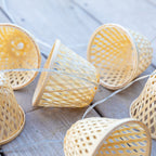 Chill - Guirlande Solaire Hybride - Bambou - Beige