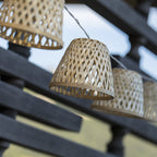 Chill - Guirlande Solaire Hybride - Bambou - Beige