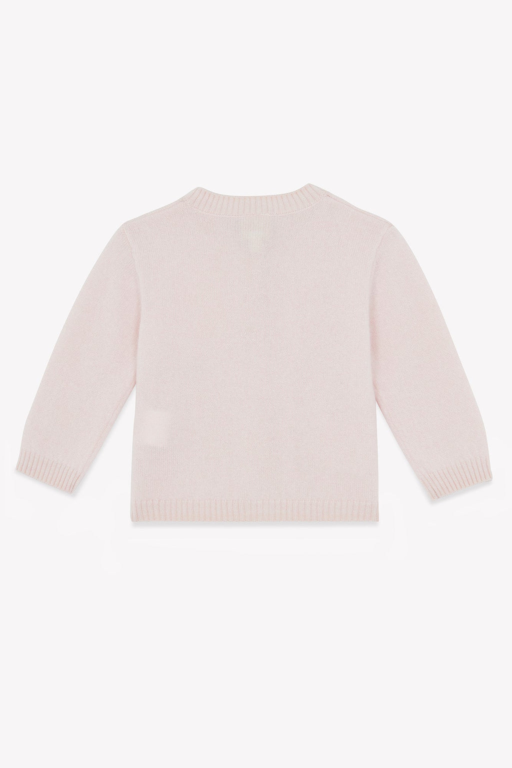 Cardigan - Rose Bébé 100% Cachemire