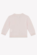 Cardigan - Rose Bébé 100% Cachemire