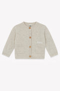 Cardigan - Beige Bébé 100% Cachemire