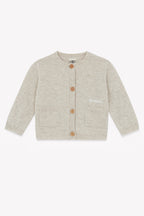 Cardigan - Beige Bébé 100% Cachemire