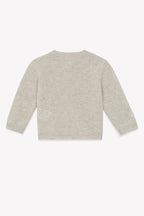 Cardigan - Beige Bébé 100% Cachemire