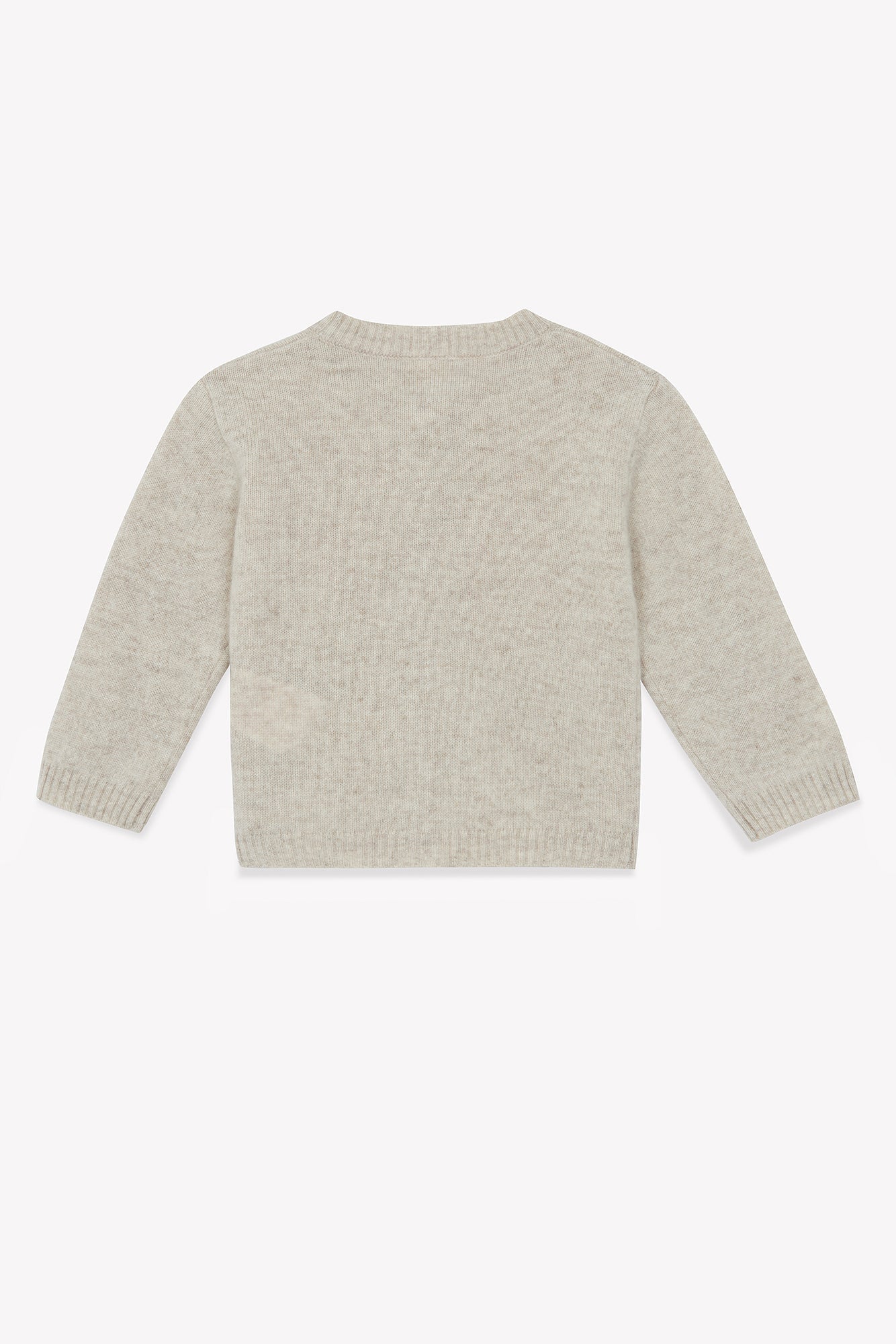 Cardigan - Beige Bébé 100% Cachemire