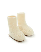 Chaussons - Crème Bébé 100% Cachemire