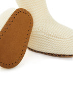 Chaussons - Crème Bébé 100% Cachemire