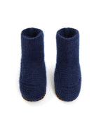 Chaussons - Bleu Bébé 100% Cachemire