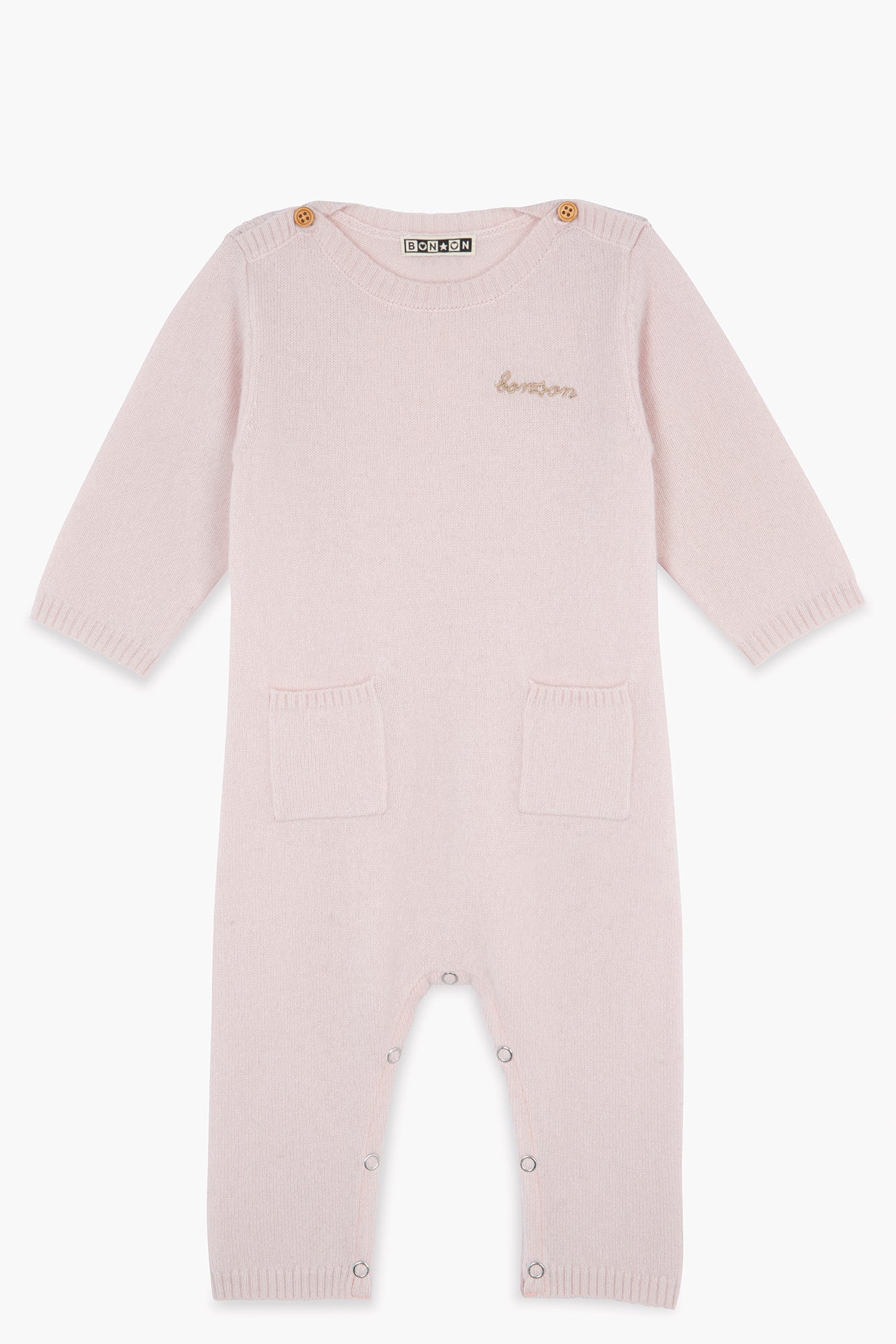 Combinaison - Bébé Rose 100% Cachemire