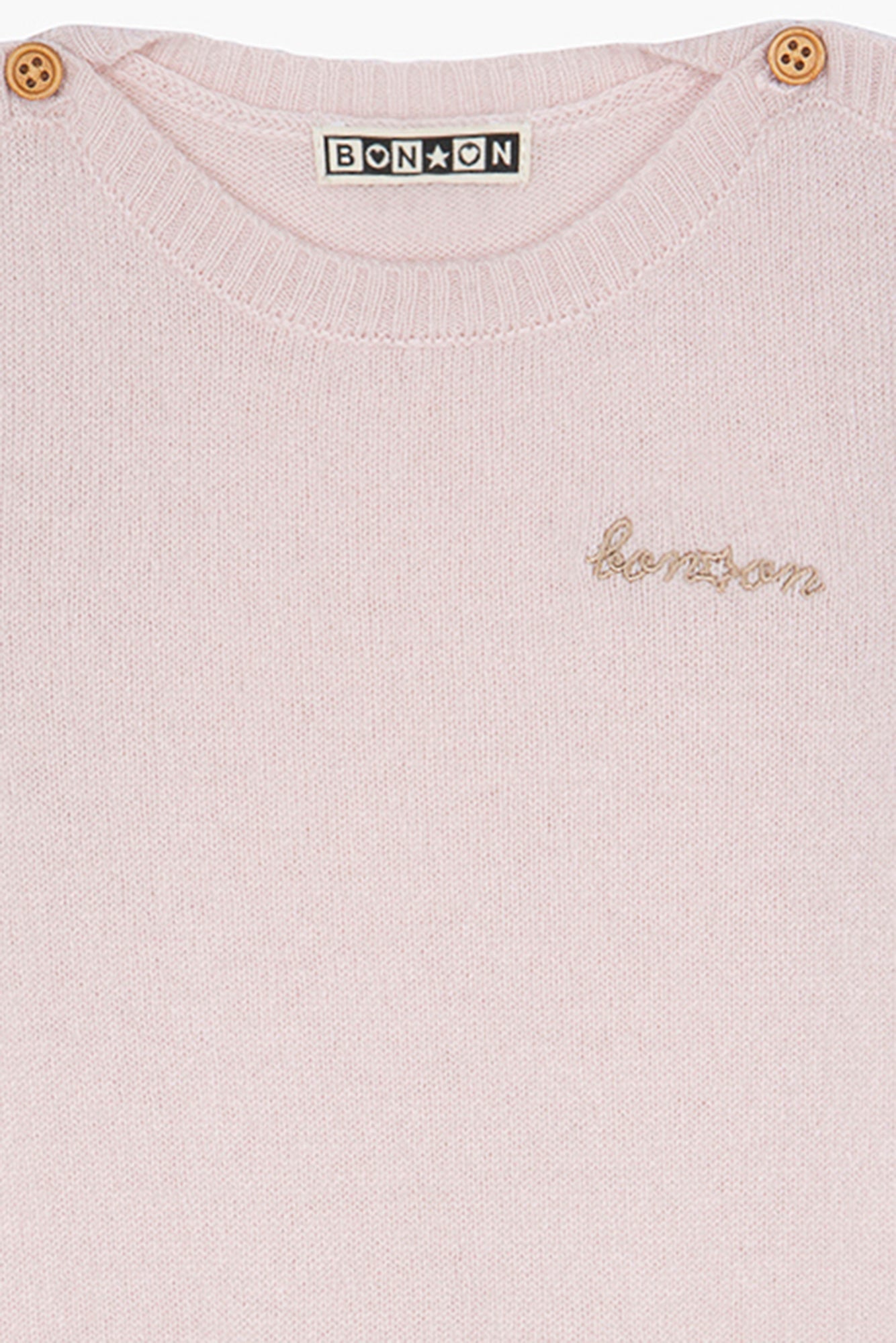 Combinaison - Bébé Rose 100% Cachemire
