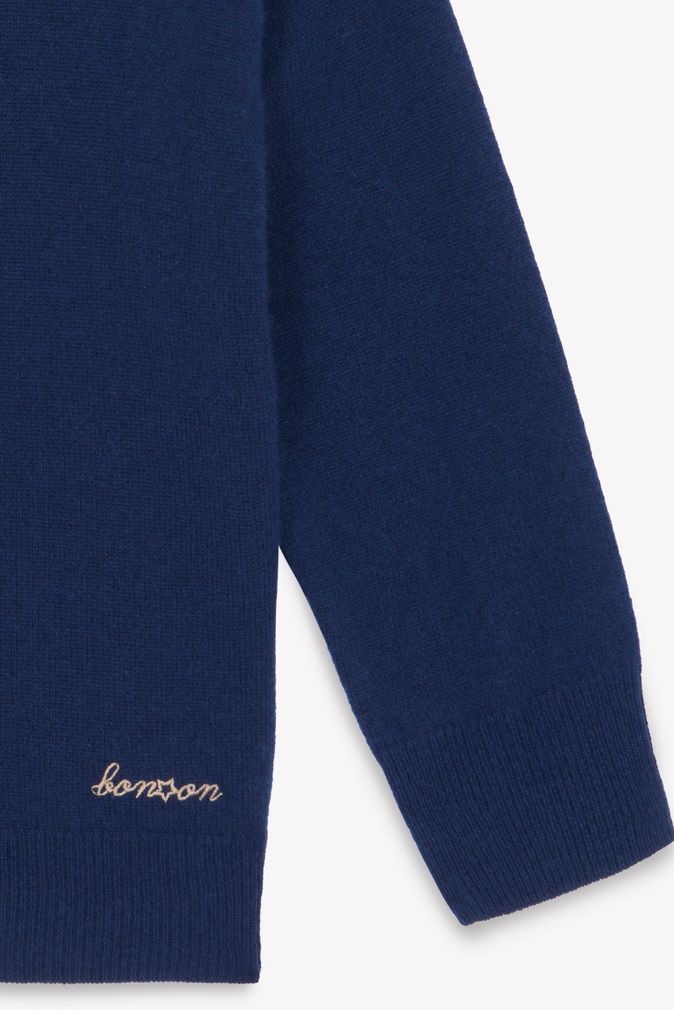 Pull - Bleu 100% Cachemire