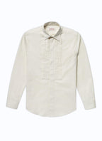 Fursac - Chemise À Plastron Écrue En Coton