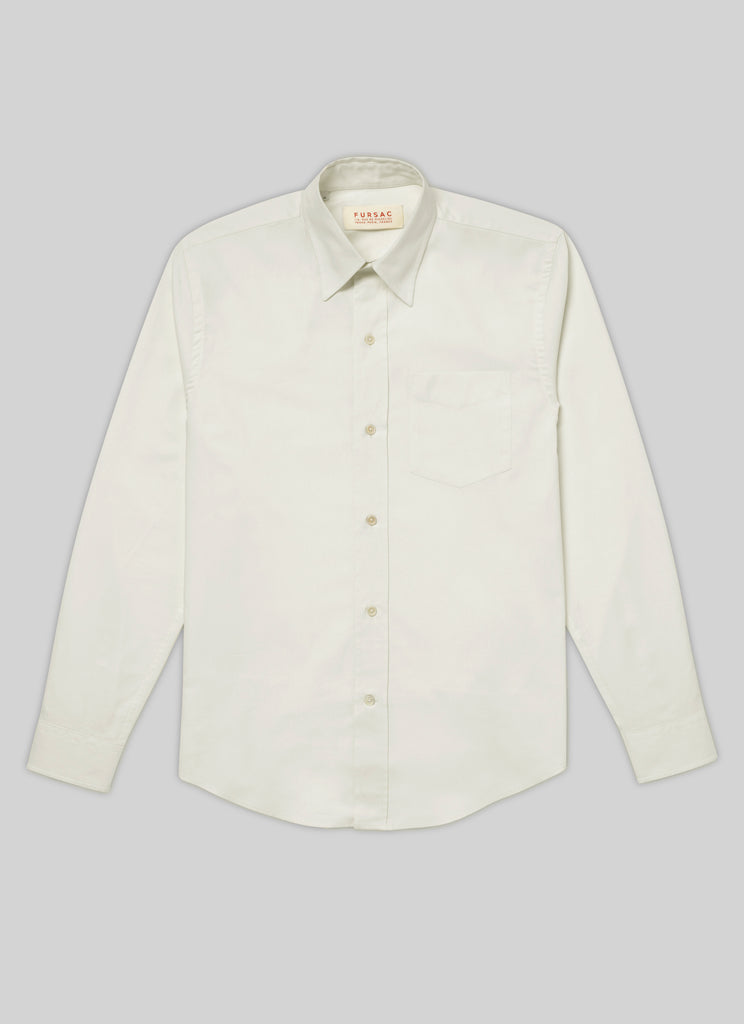 Fursac - Chemise Casual Oxford Jaune Pâle Poche Poitrine - Jaune Pale