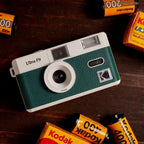 Appareil Argentique - ULTRA F9 - Vert & Blanc - 2 Pellicules Couleur Offertes - Kodak