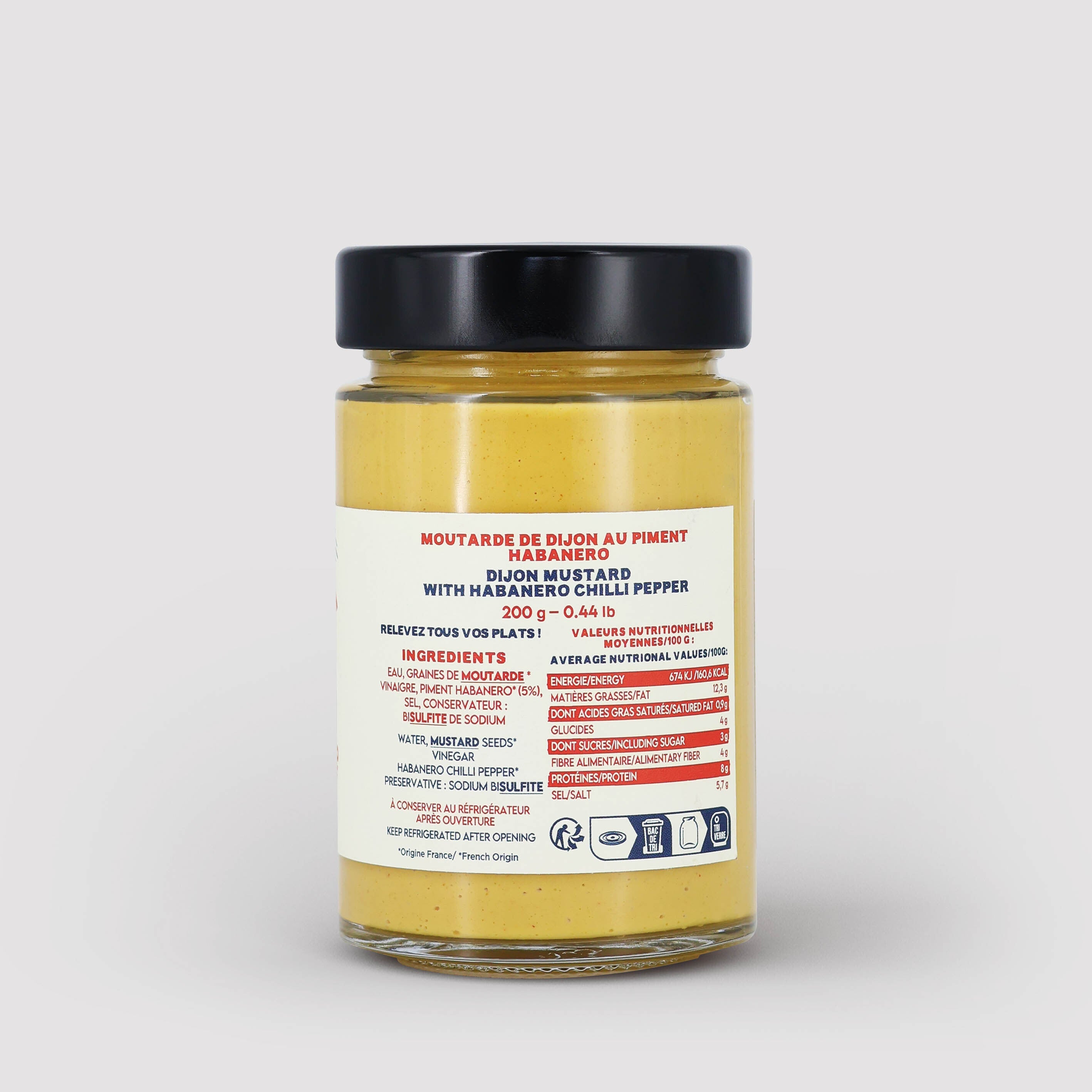 MOUTARDE AU PIMENT