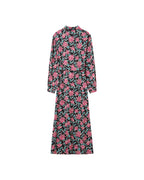 Robe Longue Hanae Noir