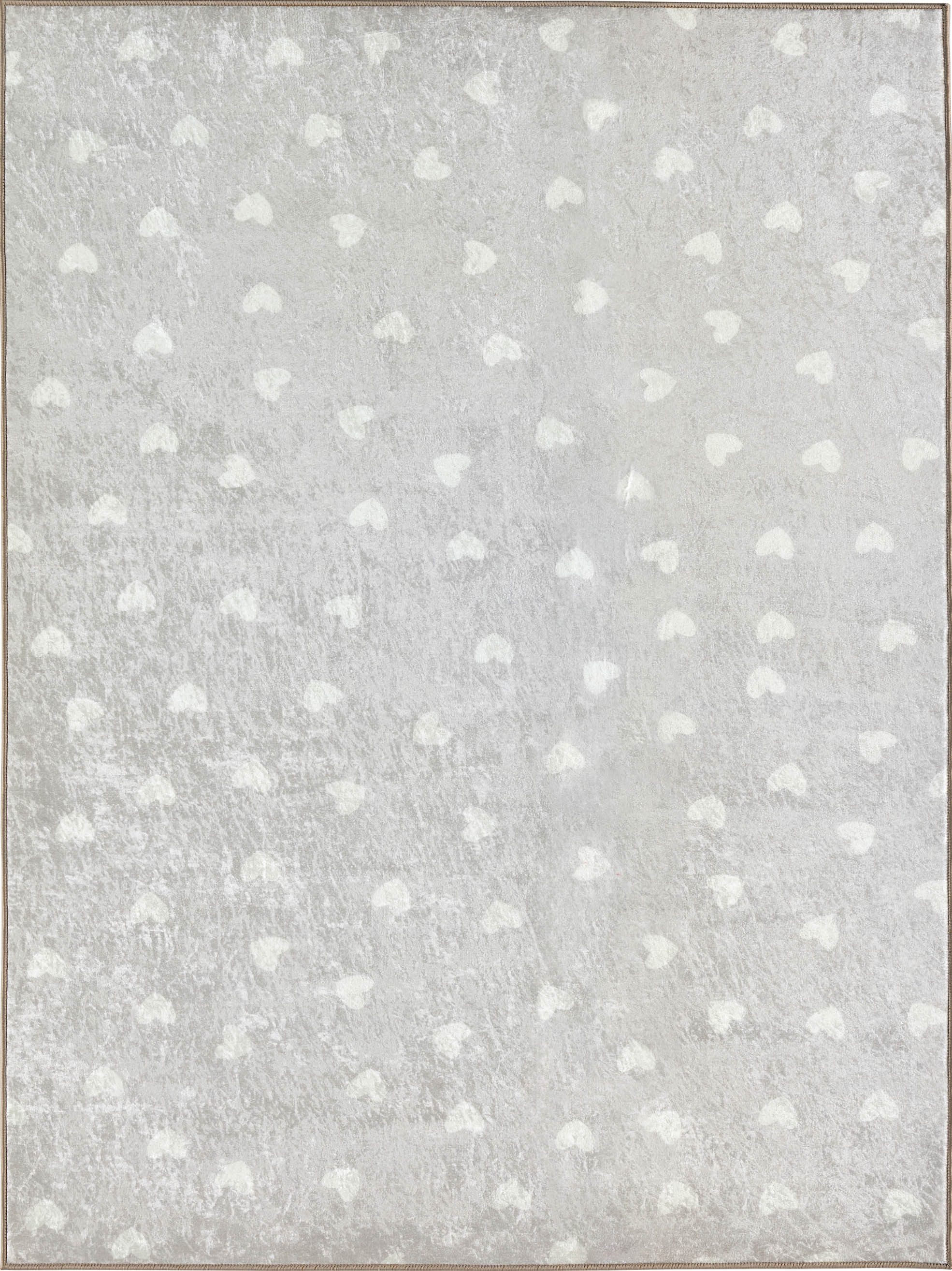 Happy - Tapis D'Intérieur - Polyester Imprimé - Beige