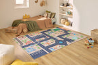 Happy - Tapis D'Intérieur - Polyester Imprimé - Beige