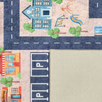 Happy - Tapis D'Intérieur - Polyester Imprimé - Beige