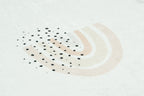 Happy - Tapis D'Intérieur - Polyester Imprimé - Creme