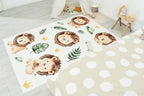 Happy - Tapis D'Intérieur - Polyester Imprimé - Beige