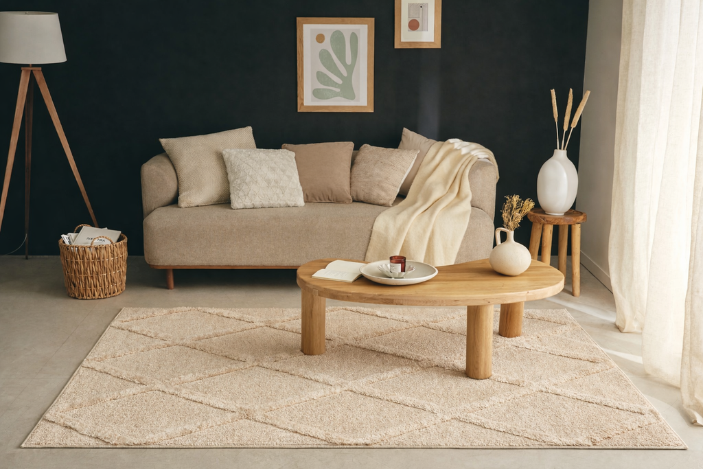 Harmonie - Tapis D'Intérieur - Polypropylène - Beige
