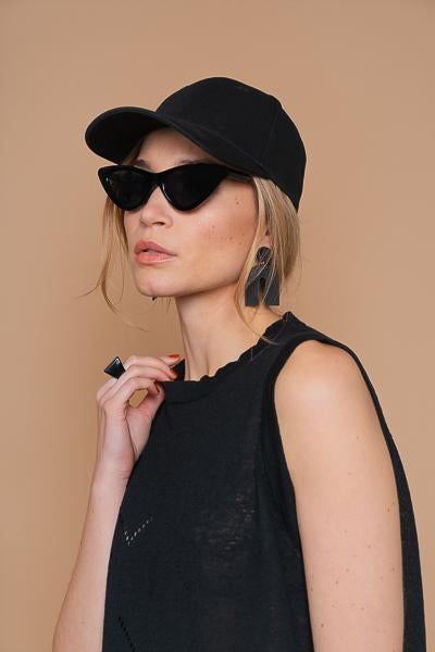 Top - Denza - Noir