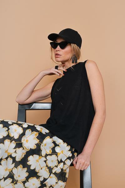 Top - Denza - Noir
