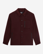 The Kooples - Veste En Laine - Bordeaux - Homme