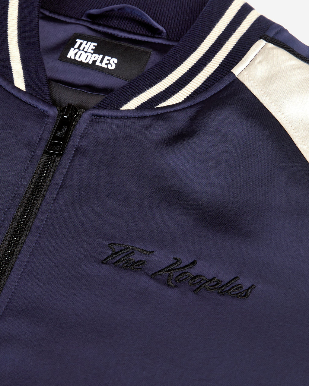 The Kooples - Blouson Satin Et Broderie Dragon