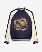 The Kooples - Blouson Satin Et Broderie Dragon