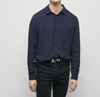 The Kooples - Chemise Slim Decintree Unie Patte De Boutonnage Cachee - Homme