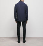 The Kooples - Chemise Slim Decintree Unie Patte De Boutonnage Cachee - Homme