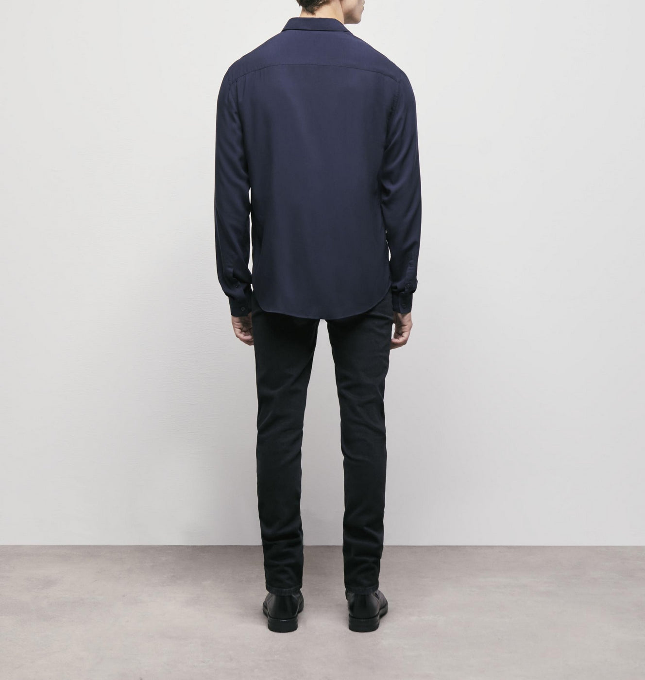 The Kooples - Chemise Slim Decintree Unie Patte De Boutonnage Cachee - Homme