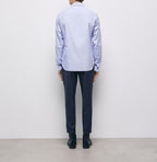 The Kooples - Chemise Slim - Ciel Et Blanc - Homme