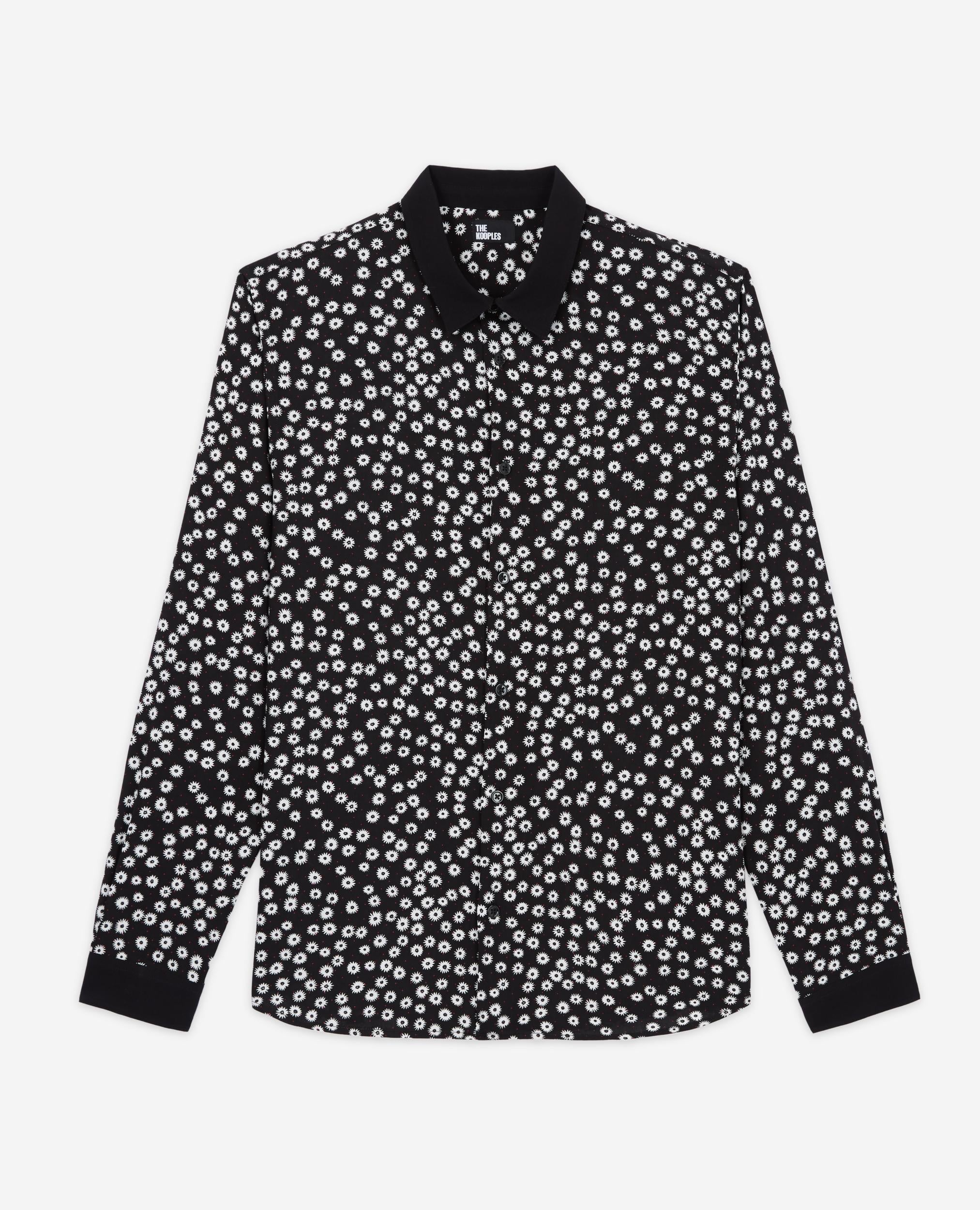 The Kooples - Chemise - Noir Et Blanc - Homme