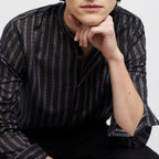 The Kooples - Chemise - Noir Et Blanc - Homme