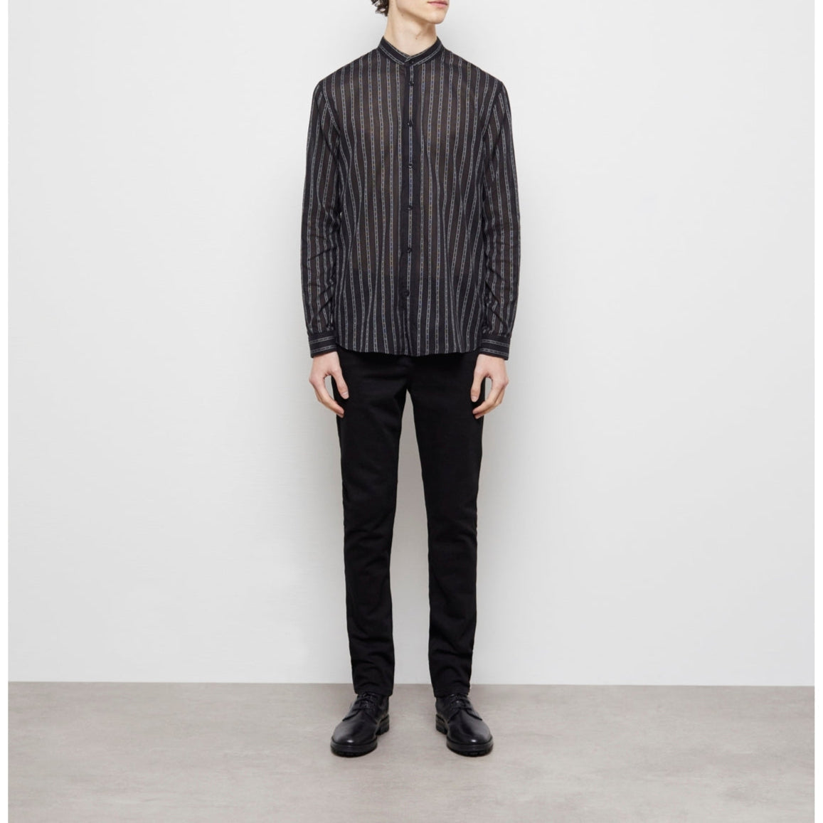 The Kooples - Chemise - Noir Et Blanc - Homme