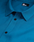Chemise - Bleu Pétrole - Homme